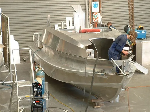 Built in aluminium, in-house